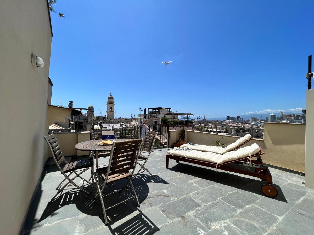 La Terrazza Del Porto Antico By Holiday World Leilighet Genova Eksteriør bilde